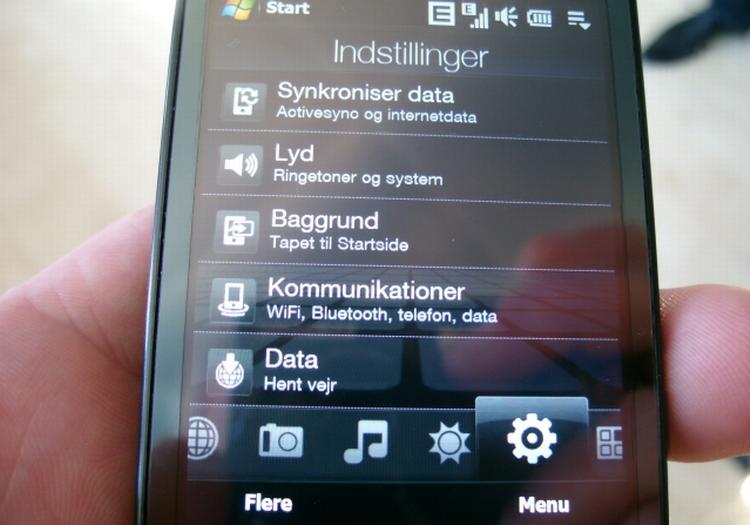 HTC's Diamond Touch er en af de smartphones, der sælges med indbygget GPS. 