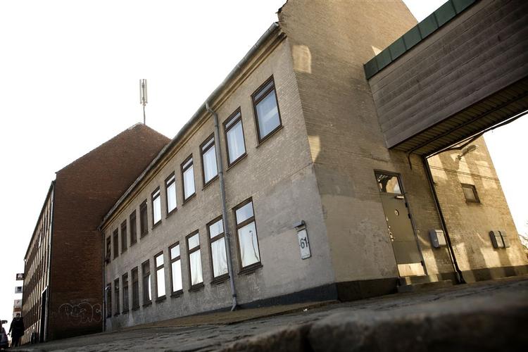 Ungdomshuset på Dortheavej. 
