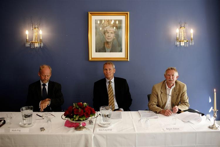 ved dagens pressemøde præsenterede aktionærerne deres bud på nye bestyrelsesmedlemmer: Niels Fogh, Jeg Løgstrup og Jørgen Jensen. 