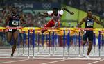 Beijing Olympics Athletics Mens 110M Hurdles
