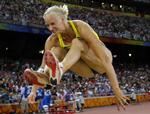 Beijing Olympics Athletics Womens Long Jump