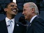 Her er demokraternes dream team - Barack Obama og Joseph Biden (arkivfoto). 