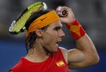 Rafael Nadal vandt i tre sæt over serberen Novak Djokovic i OL-semifinalen. 