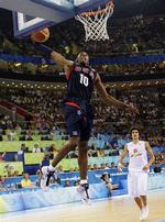 Kobe Bryant scorer i USA's guldsejr over Spanien. 
