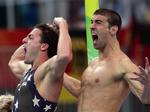 Stod Michael Phelps (til højre) for OL's største præstation? 