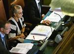 Ritt Bjerregaard vil have en national handlingsplan mod skydevåben. Arkivfoto. 