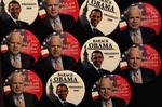 Kapløbetet mellem Obama og McCain står lige, viser første måling efter Obamas valg af Joe Biden som vicepræsidentkandidat. 