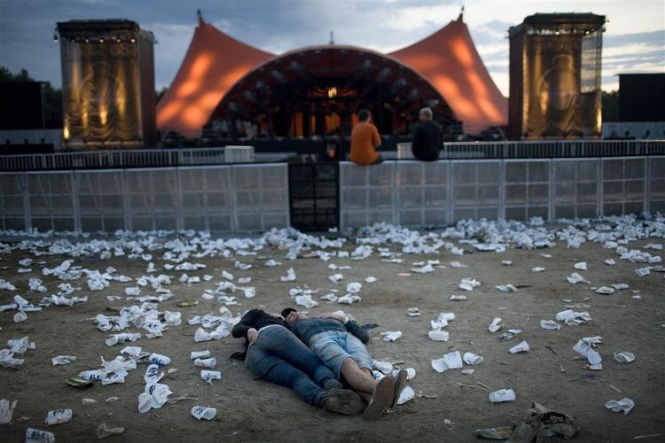 Nogle af de penge, der er spillet hjem på Orange Scene, er forsvundet i Roskilde Banks krak. 