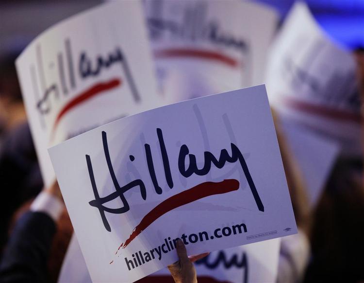Jublen ville ingen ende tage, da Hillary Clinton trådte op på talerstolen i Pepsi Center i Denver, Colorado. 