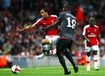 Theo Walcott spillede en god kamp for Arsenal og scorede i opgøret mod Twente. 