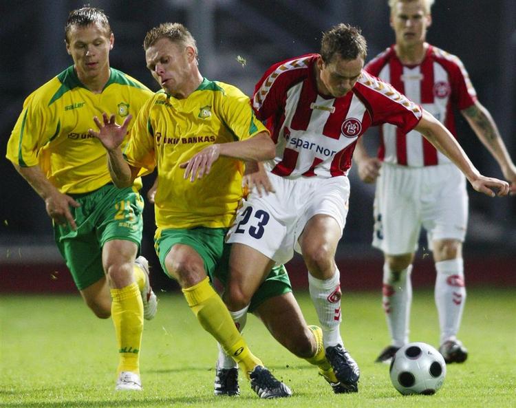 AaB havde ikke det store besvær med Kaunas. Nu venter gevinsten i form af Champions League og millioner til regnskabet. 