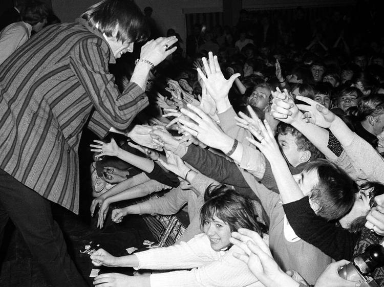 Red Squares giver koncert i Gladsaxe Teenclub 1968.- Foto. Jørgen Angel 