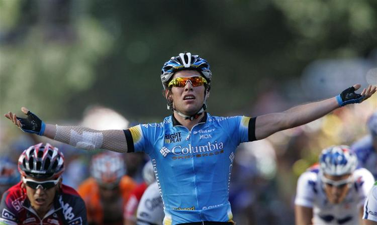 Mark Cavendish kom endnu en gang først over stregen. Denne gang i Irland. 