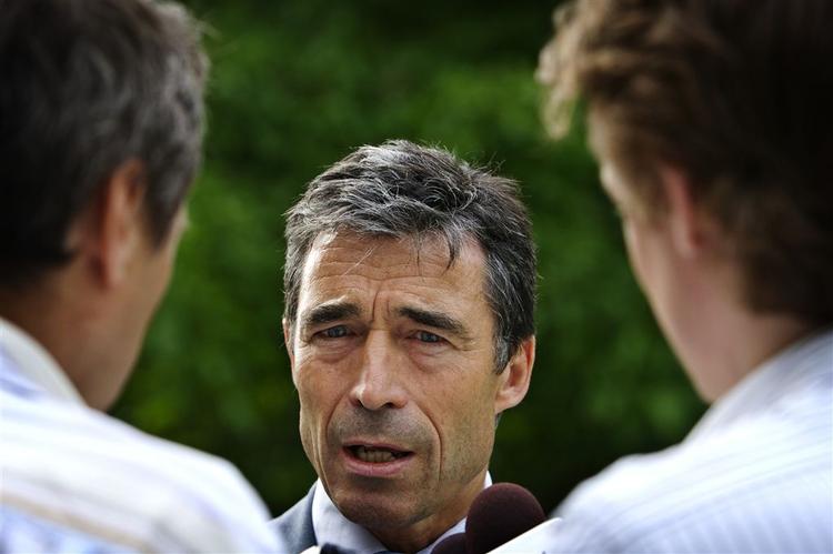 Statsminister Anders Fogh Rasmussen beroliger Dansk Folkeparti. Arkivfoto. 