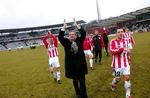 Farvel og tak. AaB's træner, Erik Hamrén, skal træne norske Rosenborg fra næste sommer. 