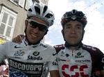 Contador (i hvidt) og Sastre er de to store favoritter i Spanien. 