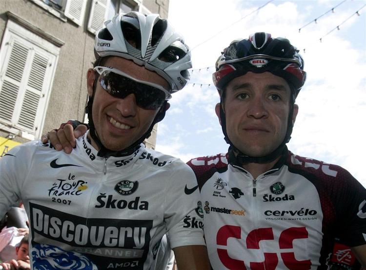 Contador (i hvidt) og Sastre er de to store favoritter i Spanien. 