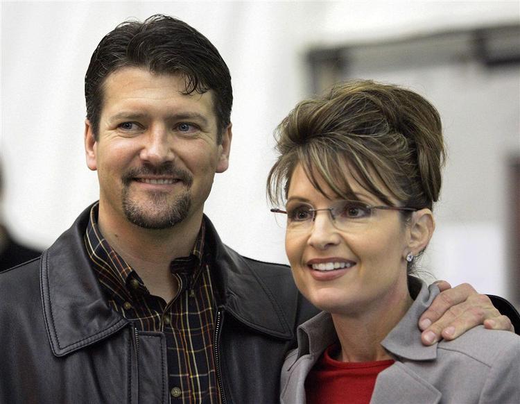 Sarah Palin og hendes mand Todd Palin, her i 2006 i Anchorage, Alaska. 