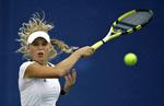 Caroline Wozniacki skal i semifinalen i Tokyo for at forsvare sin placering på verdensranglisten. Arkivfoto. 