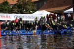 Deltagere i årets Christiansborg Rundt er klar til start. Ruten er på præcis 2.000 meter. 