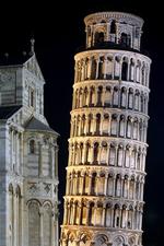 Efter en restaurering for nylig er det skæve tårn i Pisa ikke længere det skæveste tårn i Europa. 