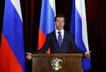 EU-topmødet mandag vil vise, om EU og Rusland skal indlede en sanktioinskrig. Ruslands præsident, Dmitrij Medvedev, er klar med særlove. 