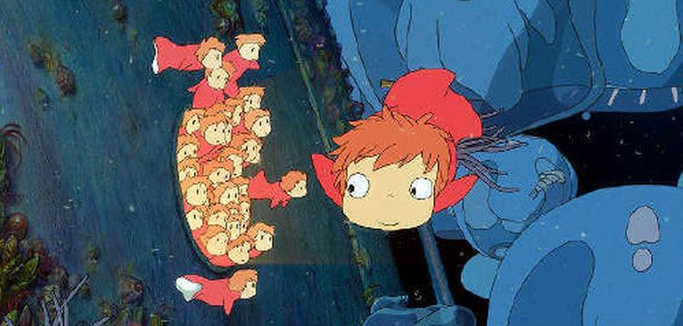 'Ponyo på klippen ved havet' hedder det foreløbige filmiske højdepunkt i Venedig, skriver Kim Skotte. Mesteren bag den japanske fortolkning af 'Den lille havfrue' er Hayao Miyazaki. Foto: image.net 