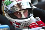 Tom Kristensen fanget i sin Audi under Le Mans i 2006. 