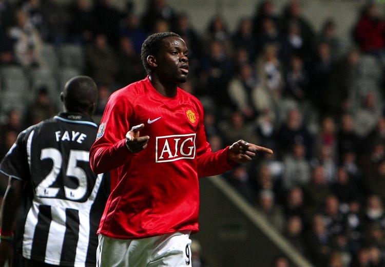 Louis Saha scorede 42 gange i 124 kampe for Manchester United, som købte ham i Fulham i 2004. 