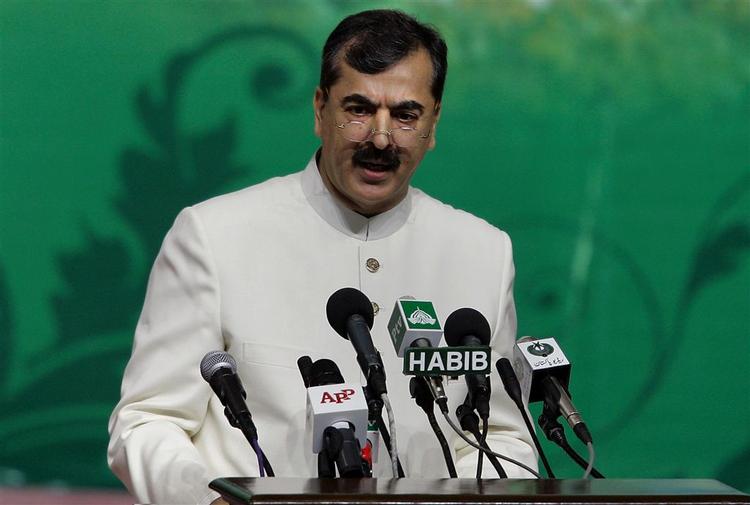Pakistans premierminister, Yousuf Raza Gilani, har været udsat for et attentatforsøg. Arkivfoto. 