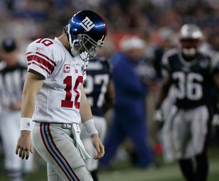 Det var 'Good Eli', der var på banen i februar, da Giants slog Patriots i Super Bowlen. 