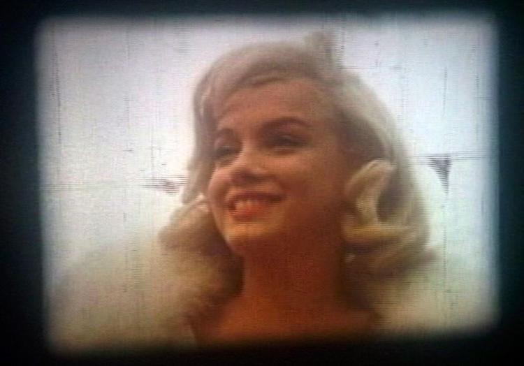 Marilyn Monroe under optagelserne til hendes sidste film 'The Misfits'. 