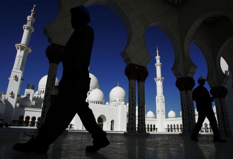 Al Nahyan-moskéen i Abu Dhabi. 