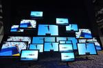 Fladskærmene kæmpede om at tiltrække sig  opmærksomhed på IFA-messen i Berlin. Her Panasonic, som markerede sig med nogle lavenergi-plasmaskærme. 