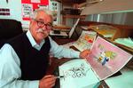 Bill Melendez på arkivfoto fra 2000. 