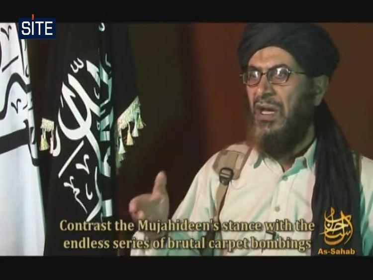 Mustafa Abu al-Yazid, the Egyptian al-Qaeda commander in Afghanistan has threatened Denmark. Photo taken from latest al-Qaeda film by SITE 