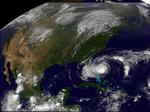 Den tropiske storm Hanna er på vej mod USA. 