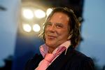 Mickey Rourke i Venedig. Han spiller hovedpersonen i Darren Aronofskys 'The Wrestler'. 