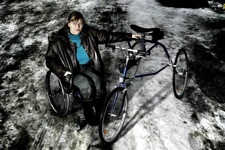 Med ni olympiske guldmedaljer sørgede Connie Hansen for handikapidrættens folkelige gennembrud i Danmark. Nu sælger hun køretøjer til motionister. Arkivfoto. 