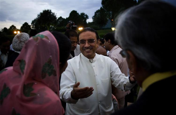 Asif Ali Zardari vandt i går præsidentvalget i Pakistan. 