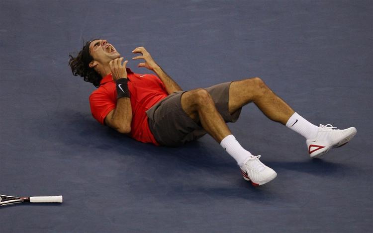 Den 28-årige schweizer Roger Federer har nu vundet i alt 13 grand slam-titler. 