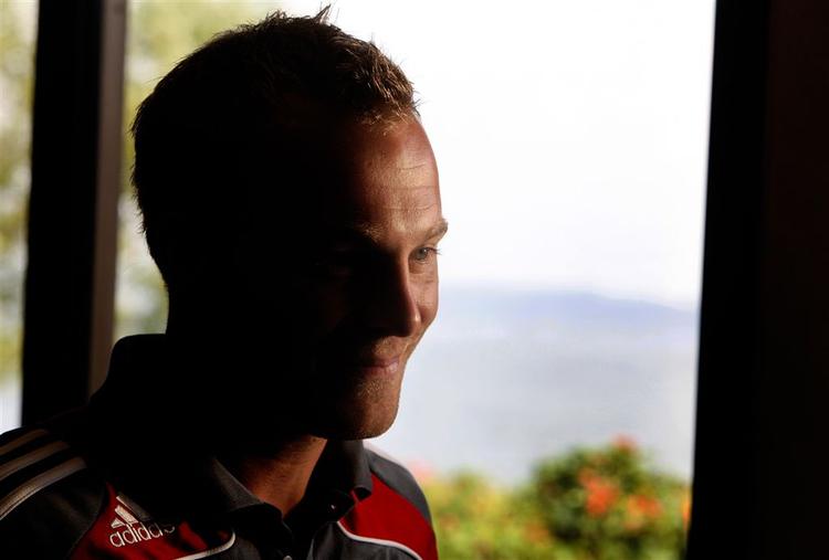 Lars Jacobsen foudser en hård kamp, når Danmark skal møde Portugal. 