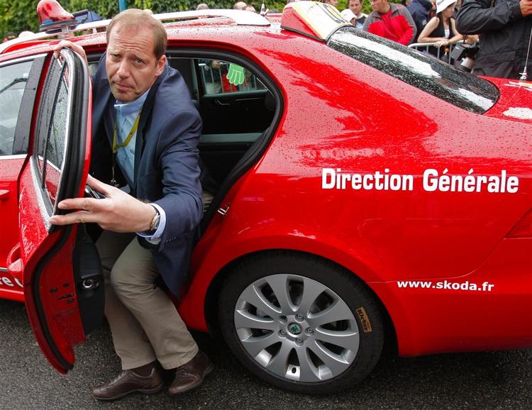 Christian Prudhomme ses her, før dopingafsløringerne begyndte at rulle i årets Tour. 