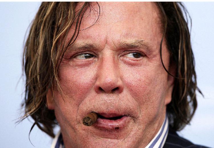 Ved filmfestivalen i Venedig vandt filmen 'The Wrestler' Guldløven. Foto: Cinetext Bildarchiv, AP/Lynne Sladky, M6004Y 