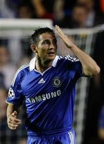 Frank Lampard var igen i en hovedrolle for Chelsea. 