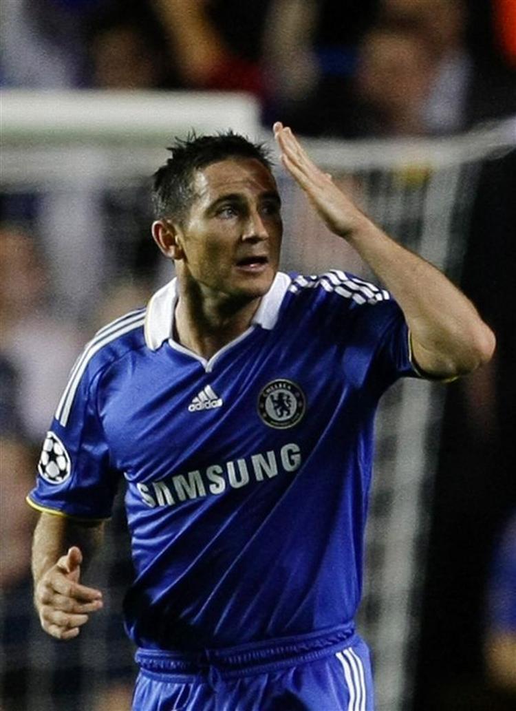Frank Lampard var igen i en hovedrolle for Chelsea. 
