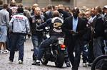 Også sorthårede med brune øjne er velkomne i Hells Angels. Arkivfoto 