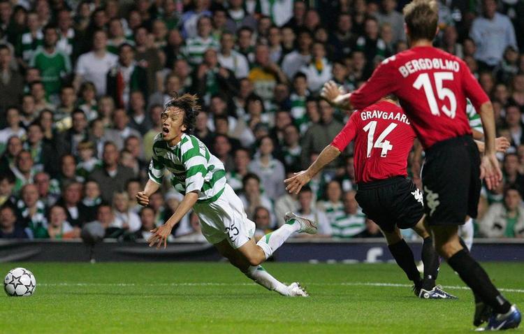 Da FC København i 2006 tabte 1-0 til Celtic, blev målet scoret af Kenny Miller på det straffespark, som Michael Gravgaard begik på Shunsuke Nakamura. 