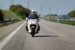 Det var blandt andet tre motorcykelbetjente som afviste at optage rapport om ulykken. (arkivfoto). 