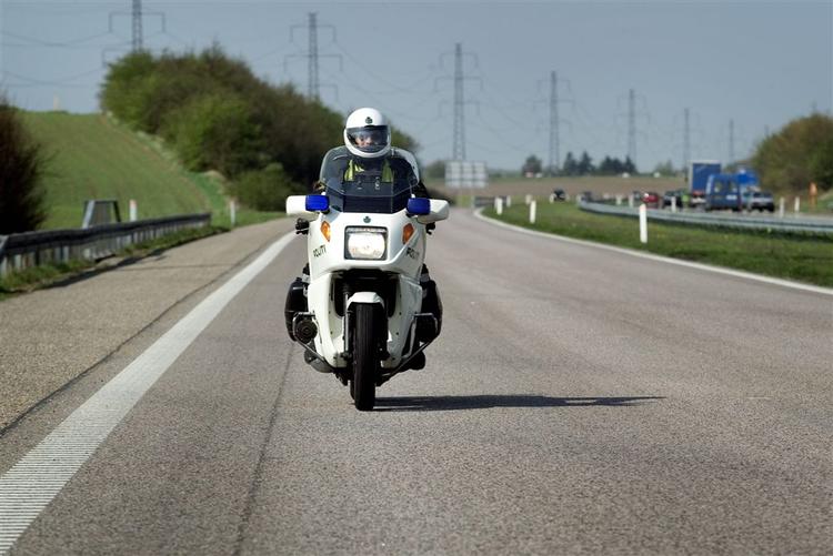 Det var blandt andet tre motorcykelbetjente som afviste at optage rapport om ulykken. (arkivfoto). 